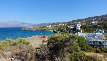 ANPL3947 – 4000m² plot with amazing sea view in Ammoudara, Agios Nikolaos