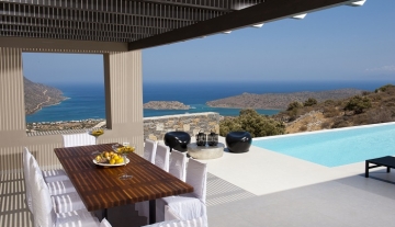 ELLV7951 - 420sqm Luxury villa with magnificent view in Chavgas, Plaka..