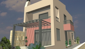 ANSC1549 Διώροφη κατοικία υπό κατασκευή στο Σίσι
