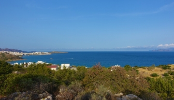 AGBP1245 - 5800m2 Building plot with amazing uninterrupted sea view in Agios Nikolaos. 