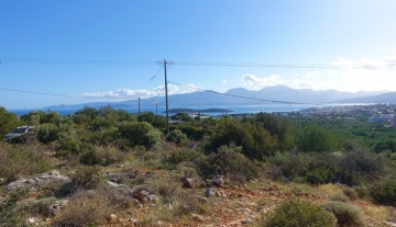 PBP8521 – 7200m² plot with panoramic view in Pissides, Agios Nikolaos